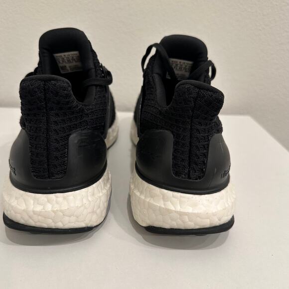 Adidas Women's Size 8 Ultraboost 4.0 Black/White Athletic Running Sneaker Shoes - Picture 6 of 9